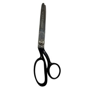 Vintage Wiss Newark NJ Pinking Shears 9 Inch Zig Zag Fabric Scissors Made in USA